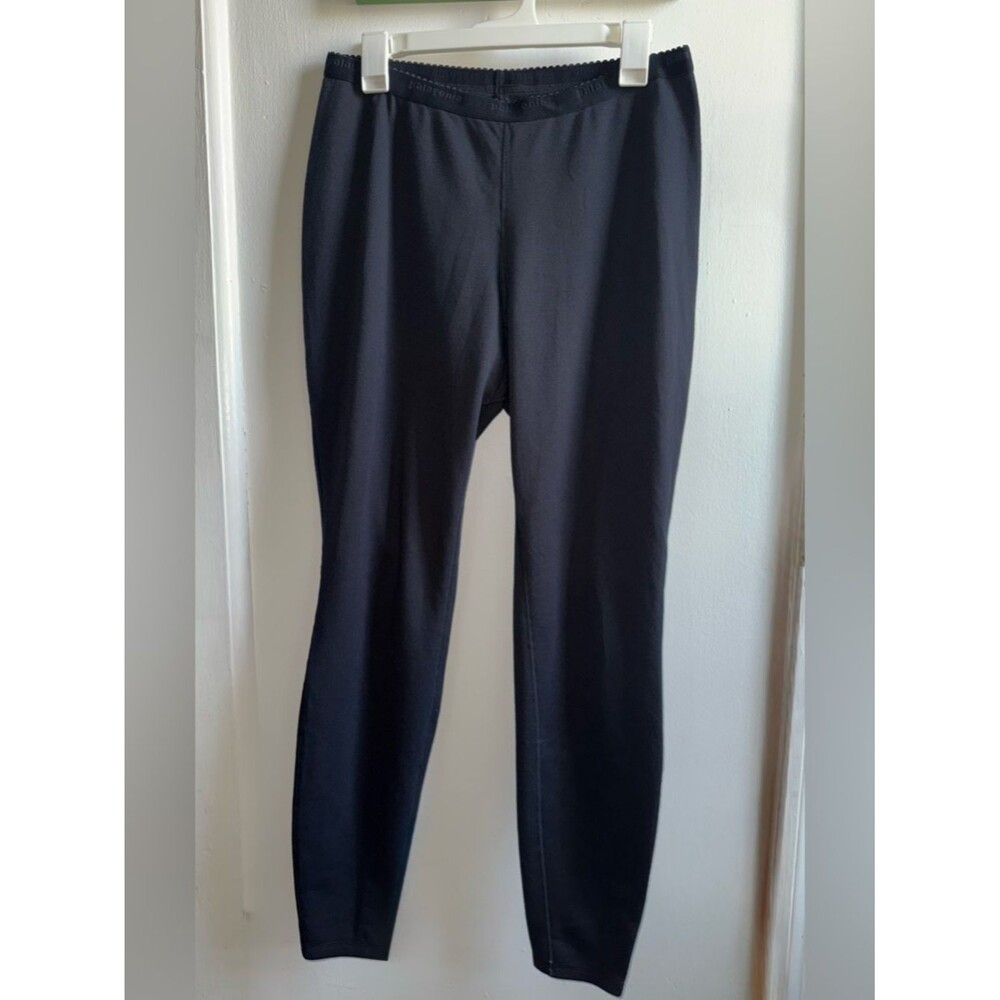 Patagonia Capilene Performance Baselayer Leggings Women's L Black Activewear